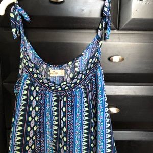 Pattern Spaghetti strap